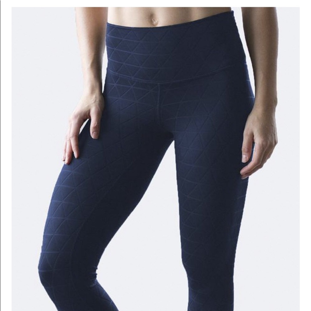 DYI Quilted Leggings - BLACK - Size SMALL